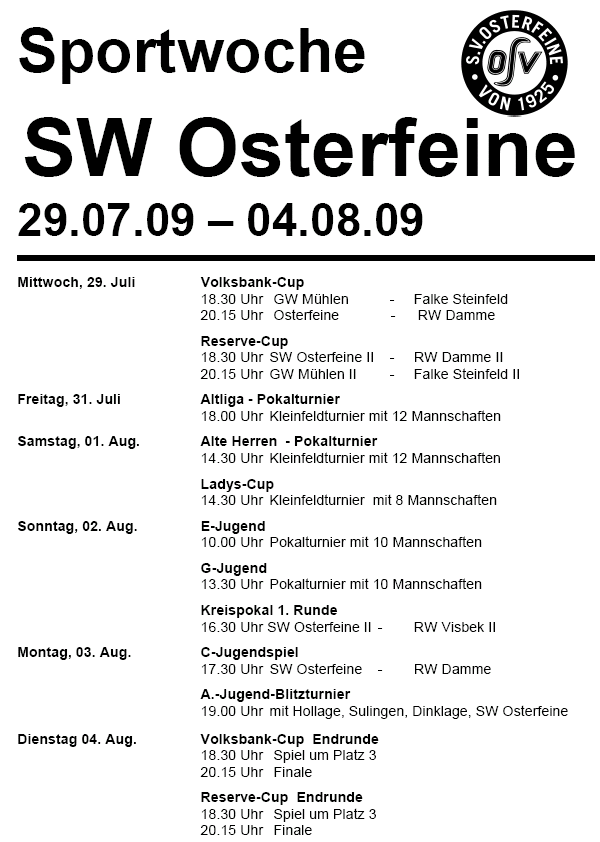 sportwoche