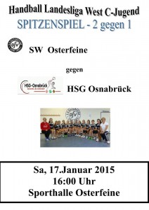 Plakat Landesliga C-Jugend