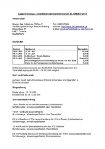 Dümmerlauf Ausschreibung
