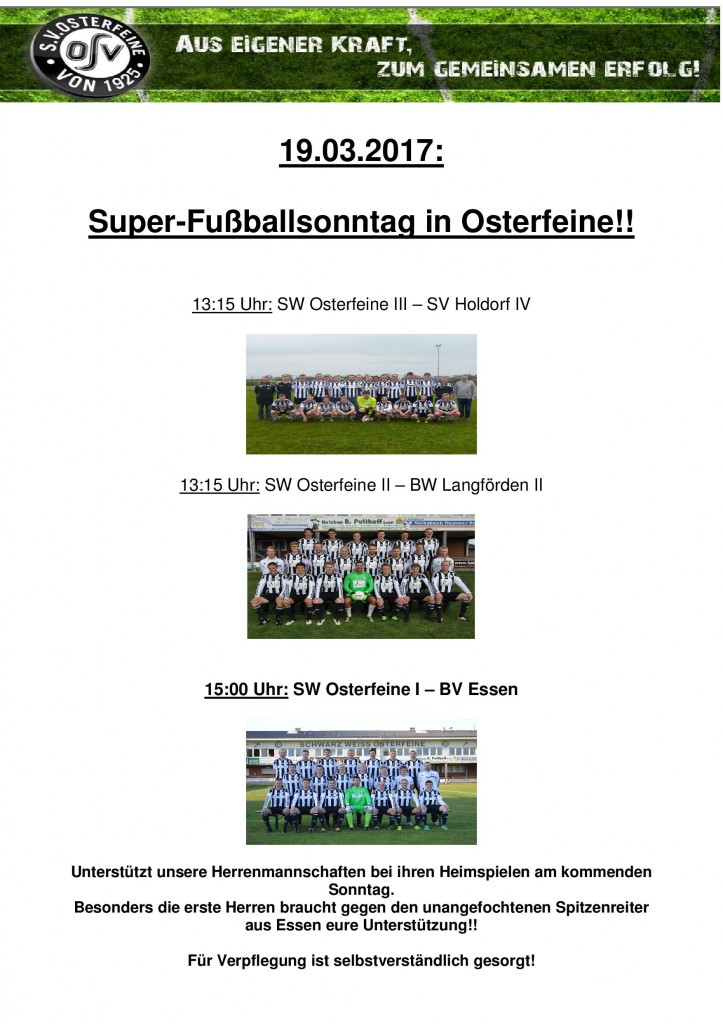 Super Sonntag Fußball