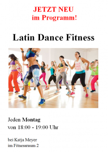 Werbung Latin Dance Fitness